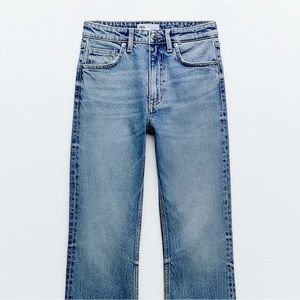 Cropped Mid Rise Jeans New